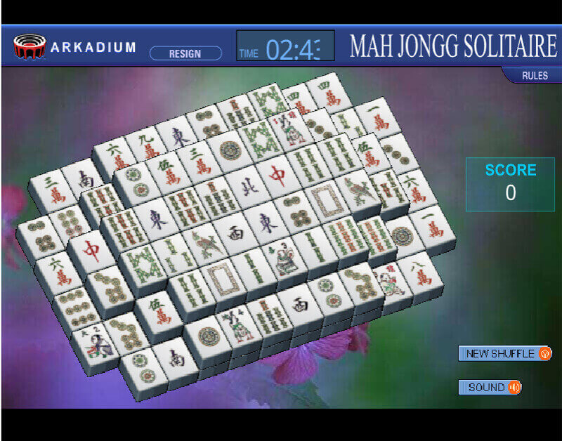 Mahjongg Solitaire