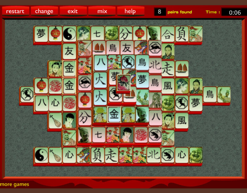 Red Chinese Mahjong